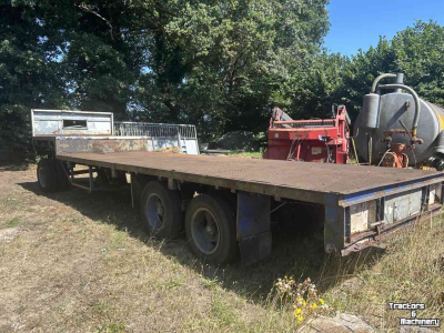 Dieplader / Aanhanger  Oplegger 13 meter lang incl dolly