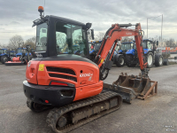 Bandenkraan / Graafmachine op wielen Kubota KX042-4