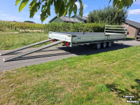 Auto-aanhangwagen t/m 3500 Kg Hulco Hulco medax-3 203x611 aanhanger/machine transporter