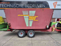 Voermengwagen Vertikaal Strautmann Verti-Mix 2000 GEREVISEERD!