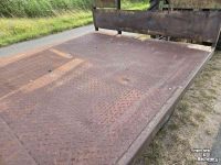 Vierwielige wagen / Landbouwwagen GWL Landbouwwagen balenwagen 500x210cm