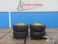 Wielen, Banden, Velgen & Afstandsringen Michelin 500/70R24 MICH BIBLOAD SET JCB 10g