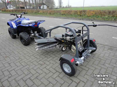 Veegmachine Tielburger TK 620 veegmachine in getrokken frame
