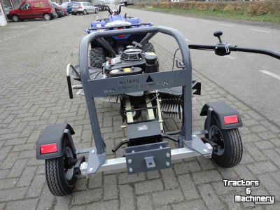Veegmachine Tielburger TK 620 veegmachine in getrokken frame