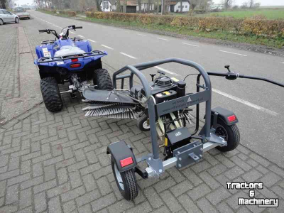 Veegmachine Tielburger TK 620 veegmachine in getrokken frame