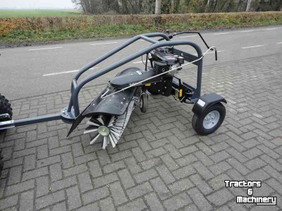 Veegmachine Tielburger TK 620 veegmachine in getrokken frame
