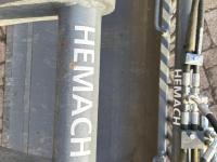 Verreiker Hemach puinbak met bovenklem