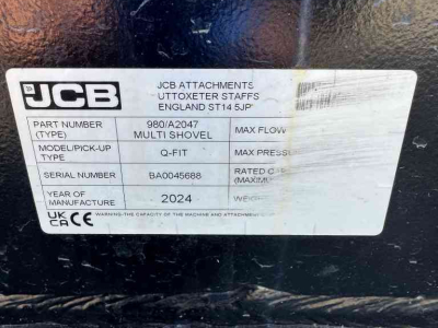 Pelikaanbak / Pelikaangrijper JCB 980/A2047