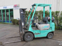 Heftruck Mitsubishi FG15 gasheftruck heftruck op gas forklift gabelstapler