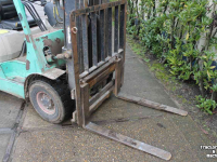 Heftruck Mitsubishi FG15 gasheftruck heftruck op gas forklift gabelstapler