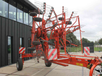 Rugger / Hark / Zwadhark Kuhn GA7501 dubbele cirkelhark wiersmachine mechanische werkbreedteverstelling