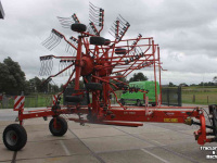 Rugger / Hark / Zwadhark Kuhn GA7501 dubbele cirkelhark wiersmachine mechanische werkbreedteverstelling