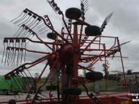 Rugger / Hark / Zwadhark Kuhn GA7501 dubbele cirkelhark wiersmachine mechanische werkbreedteverstelling