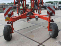 Rugger / Hark / Zwadhark Kuhn GA7501 dubbele cirkelhark wiersmachine mechanische werkbreedteverstelling