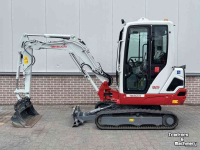 Mini-graver / Mini-graafmachine Takeuchi TB225