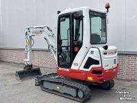 Mini-graver / Mini-graafmachine Takeuchi TB225