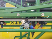 Getrokken Veldspuit John Deere 624