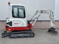 Mini-graver / Mini-graafmachine Takeuchi TB225
