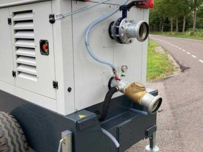 Stationare motor/pomp set Smits motorpomp waterpomp EMP 02