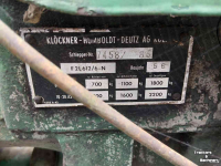 Tractor / Trekker Deutz F2L 612