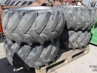 Wielen, Banden, Velgen & Afstandsringen Mitas 15.0/55-17 Mitas TR-01 shovelband en wiel velg 6-gaats ET0