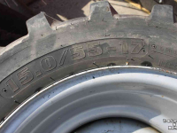 Wielen, Banden, Velgen & Afstandsringen Mitas 15.0/55-17 Mitas TR-01 shovelband en wiel velg 6-gaats ET0