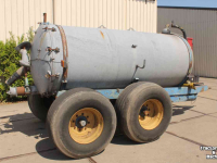 Mesttank Jako 5000 liter tandemas mesttank giertank vacuumtank waterwagen