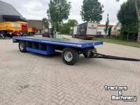 Vierwielige wagen / Landbouwwagen Record PLW 12 ton platte wagen, trailer
