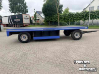 Vierwielige wagen / Landbouwwagen Record PLW 12 ton platte wagen, trailer