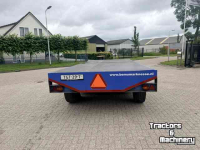 Vierwielige wagen / Landbouwwagen Record PLW 12 ton platte wagen, trailer