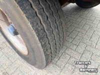 Vierwielige wagen / Landbouwwagen Record PLW 12 ton platte wagen, trailer