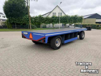Vierwielige wagen / Landbouwwagen Record PLW 12 ton platte wagen, trailer