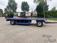 Vierwielige wagen / Landbouwwagen Record PLW 12 ton platte wagen, trailer