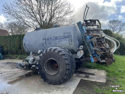 Mesttank Meyco Meyco Duport Injektiecombi 6700 liter mesttank mestverwerking