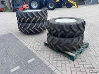 Wielen, Banden, Velgen & Afstandsringen Trelleborg 480/70R34 + 380/70R24 verstelbare velgen
