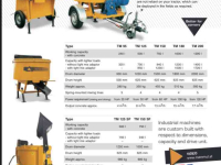 Overige bouwmachines, grondverzetmachines en toebehoren Mammut TM betonmixer