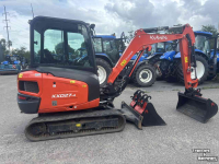Mini-graver / Mini-graafmachine Kubota KX 027-4