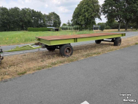 Vierwielige wagen / Landbouwwagen Buiscar 7m x 2m buiscar aanhanger