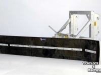Rubberschuif Qmac Rabot caoutchouc pour boue avec montage Zettelmeyer