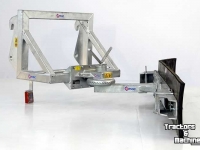 Rubberschuif Qmac Rabot caoutchouc pour boue avec montage Zettelmeyer