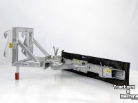 Rubberschuif Qmac Rabot caoutchouc pour boue avec montage Zettelmeyer