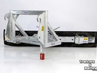 Rubberschuif Qmac Rabot caoutchouc pour boue avec montage Zettelmeyer