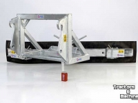 Rubberschuif Qmac Rabot caoutchouc pour boue avec montage Zettelmeyer
