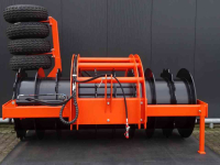 Kuilverdichtingswals Hofstede Kuil silage verdichting aandruk wals , side shift , hydraulische zij arm