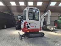 Mini-graver / Mini-graafmachine Takeuchi TB216, minigraver, minikraan, BJ2025, 50h, Demo!