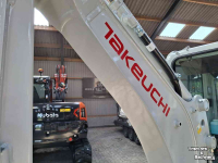 Mini-graver / Mini-graafmachine Takeuchi TB216, minigraver, minikraan, BJ2025, 50h, Demo!