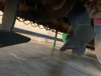 Grondfrees Farmtec agri 300 met aangedreven rol