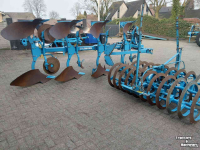 Ploegen Lemken Juwel 7 4 schaar ploeg met vorenpakker