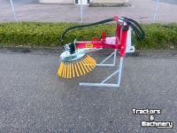 Shovel / Wiellader / Kniklader Kemp Kemp Onkruidborstel mechanisch zwenkbaar