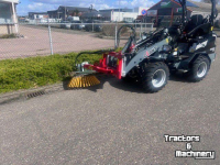 Shovel / Wiellader / Kniklader Kemp Kemp Onkruidborstel mechanisch zwenkbaar